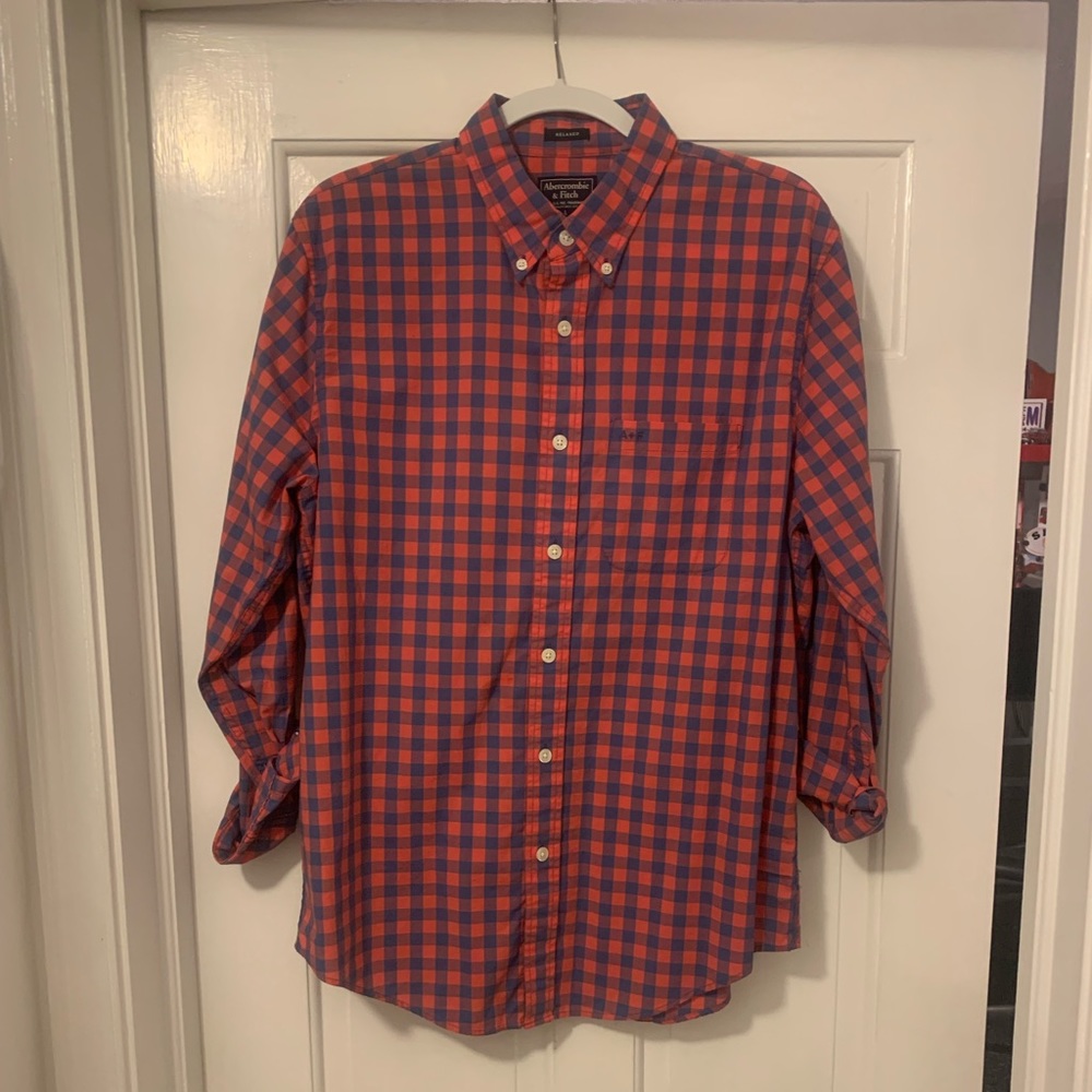 Abercrombie & Fitch Buttoned down cotton shirt